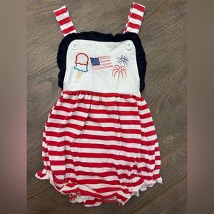 Boutique 4th of July Romper